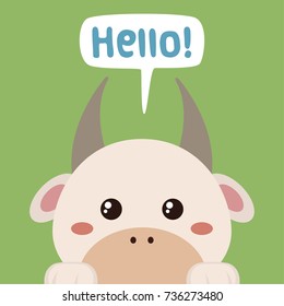 Cute animals poster, template, cards, cats. Vector illustration