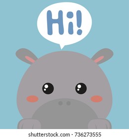 Cute animals poster, template, cards, cats. Vector illustration