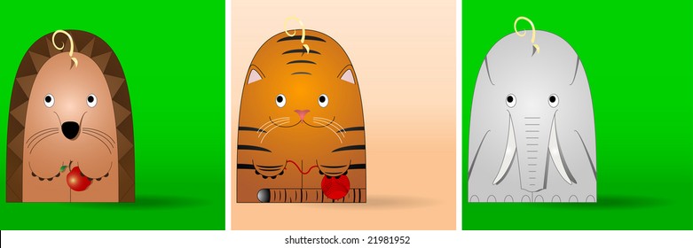 Cute animals series