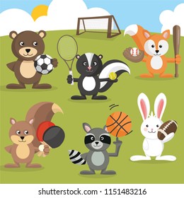 Cute Animals sports