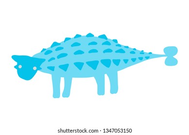 Cute Ankylosaurus icon