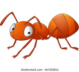 Cute Ant Cartoon
