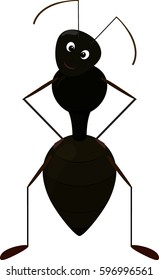 Cute Ant cartoon Character