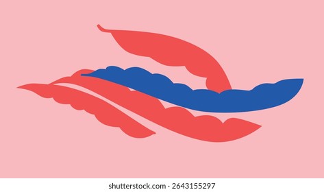 Cute appetizing Vegetables collection. Decorative abstract horizontal banner with colorful doodles. Hand-drawn modern illustrations with Vegetables, abstract elements.	
