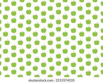 Cute Apple  fruits pattern background design