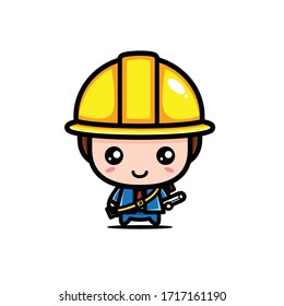 diseño vectorial de personajes arquitectónicos bonitos