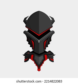 cute armor theme character icon. cyberpunk robots. heroes in machine fairy tales, isometric 3d vector. isolated.