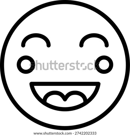 Cute Art vector Icon Design Illustration