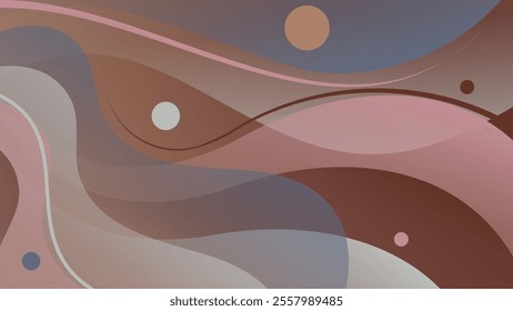Cute art wallpaper in candy tones. Excellent background for decorating pages in social networks, posters, presentations, outdoor advertising and your other projects. Vector.