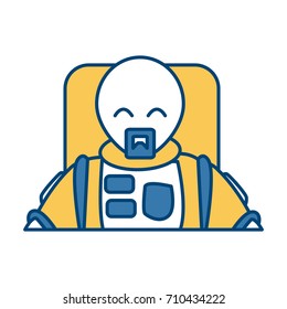 Cute astronaut cartoon