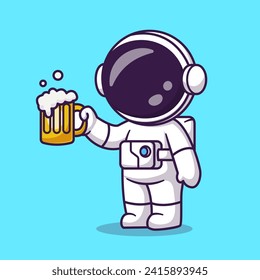 Cute Astronaut Drinking Orange Juice Cartoon Vector Icon
Illustration. Science Drink Icon Concept Isolated Premium
Vector. Flat Cartoon Style