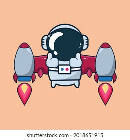 moscas astronautas lindas usando jetpack