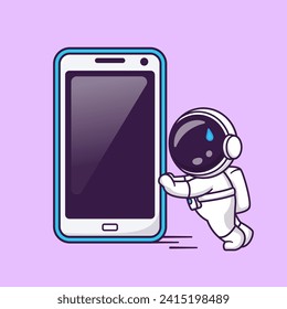 Astronauta lindo presionando el icono del vector de la caricatura telefónica
Ilustración. Concepto de icono de la tecnología de la ciencia aislado
Vector Premium. Estilo de dibujo plano