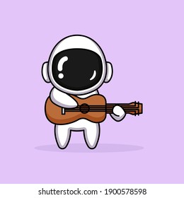 cute astronaut with unique pose