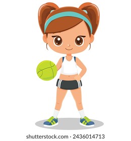 cute Athlete character,ilustration vector design 