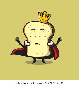 cute and attractive white bread characters