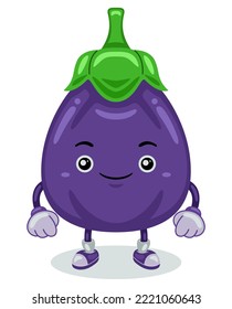 Ilustración de vectores de caracteres de mascota de ecomplante cúpula