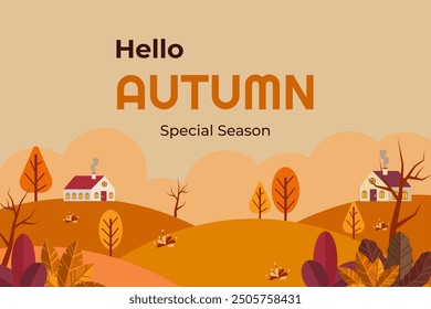 cute autumn background special edition
