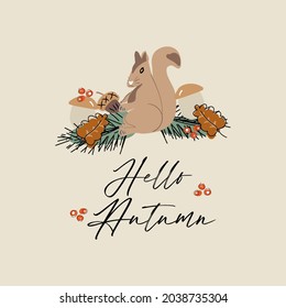 cute Autumn harvest seasonal greeting cards or postcards set with hand drawn fall pumpkin illustrations. Happy Thanksgiving 