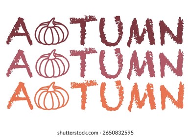 Cute autumn pattern for sublimation design, perfect for printing on t-shirts, tote bags, or other products