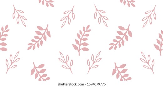 Cute autumn and spring pattern on a transparent background with different leaves for wedding and greeting cards and more.