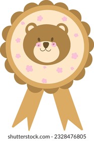 cute award icon for create work 
