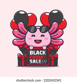 cute axolotl promotion in black friday 