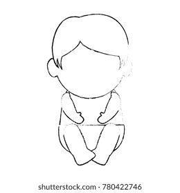 cute baby avatar character