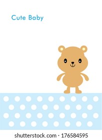 cute baby bear