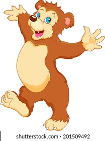 cute baby bear cartoon