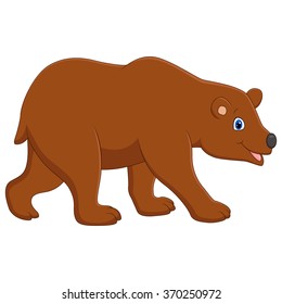Cute baby bear cartoon