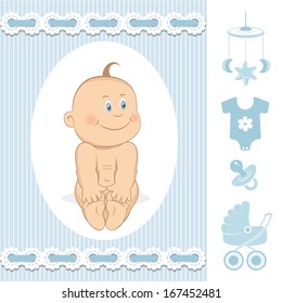 Cute baby boy