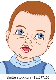 Cute Baby Boy Face