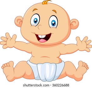 Funny Baby Cartoon Images Stock Photos Vectors Shutterstock