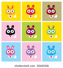 cute baby bunny easter