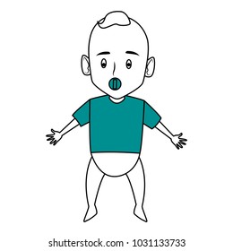 Cute baby cartoon