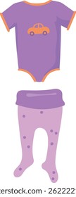 Cute Baby Clothes Set Onesie and Leggings