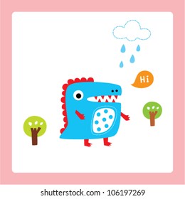cute baby dinosaur