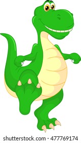 cute baby dinosaur cartoon