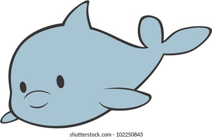 Cute Baby Dolphin