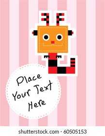 cute baby dragon robot tag