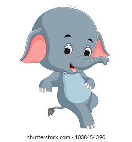 cute baby elephant cartoon