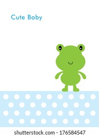 cute baby frog