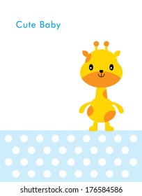 cute baby giraffe