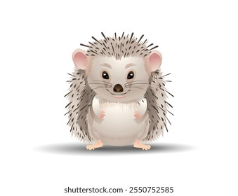 Vetor de design de personagem bonito Baby Hedgehog.