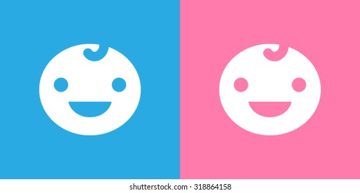 Cute Baby Icon