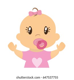 cute baby icon