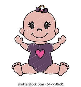 cute baby icon