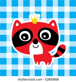 cute baby king civet