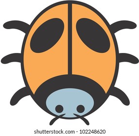 Cute Baby Ladybug